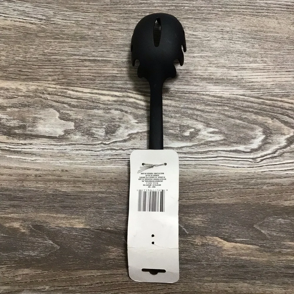 Tastefully Simple Silicone Spatula, Bamboo Food Container, Spaghetti Server NWT